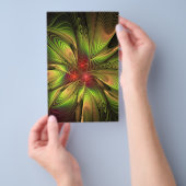 Soft and tenderderness Fraktal Fantasy Blume Flyer (Handgriff)