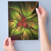 Soft and tenderderness Fraktal Fantasy Blume Flyer (Hand)