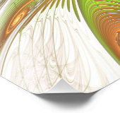 Soft and tenderderness Fraktal Fantasy Blume Fotodruck (Ecke)