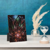 Soft and tenderderness Fraktal Fantasy Blume Fotoplatte (Seite)