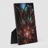 Soft and tenderderness Fraktal Fantasy Blume Fotoplatte (Seite)