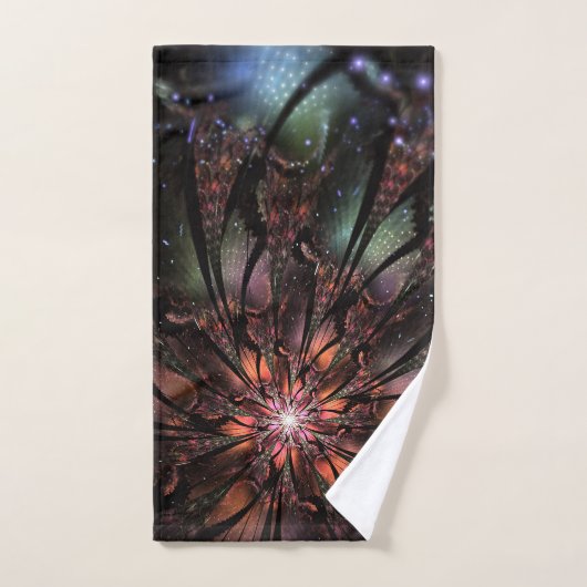 Soft and tenderderness Fraktal Fantasy Blume Handtuch (Handtuch)