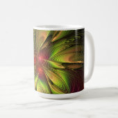 Soft and tenderderness Fraktal Fantasy Blume Kaffeetasse (VorderseiteRechts)