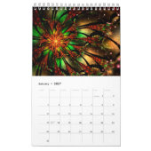 Soft and tenderderness Fraktal Fantasy Blume Kalender (Jan 2027)