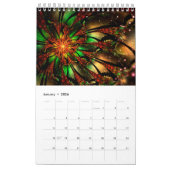 Soft and tenderderness Fraktal Fantasy Blume Kalender (Jan 2026)
