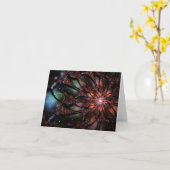Soft and tenderderness Fraktal Fantasy Blume Karte (Gelbe Blume)
