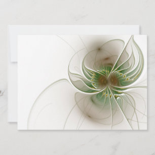 Soft and tenderderness Fraktal Fantasy Blume Karte