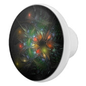 Soft and tenderderness Fraktal Fantasy Blume Keramikknauf (Rechts)