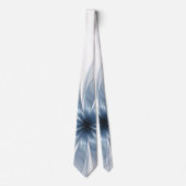 Soft and tenderderness Fraktal Fantasy Blume Krawatte (Vorderseite)
