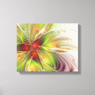 Soft and tenderderness Fraktal Fantasy Blume Leinwanddruck