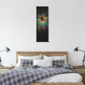 Soft and tenderderness Fraktal Fantasy Blume Leinwanddruck (Insitu (Schlafzimmer))