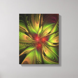 Soft and tenderderness Fraktal Fantasy Blume Leinwanddruck