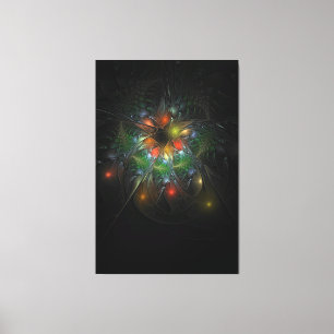 Soft and tenderderness Fraktal Fantasy Blume Leinwanddruck