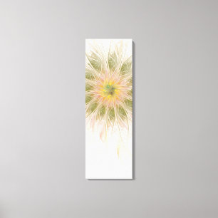 Soft and tenderderness Fraktal Fantasy Blume Leinwanddruck