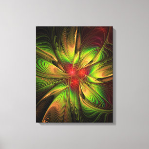 Soft and tenderderness Fraktal Fantasy Blume Leinwanddruck