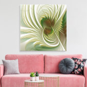 Soft and tenderderness Fraktal Fantasy Blume Leinwanddruck (Insitu (Wohnzimmer))