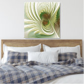 Soft and tenderderness Fraktal Fantasy Blume Leinwanddruck (Insitu (Schlafzimmer))