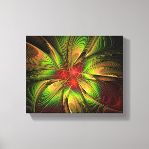 Soft and tenderderness Fraktal Fantasy Blume Leinwanddruck