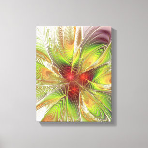 Soft and tenderderness Fraktal Fantasy Blume Leinwanddruck