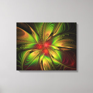 Soft and tenderderness Fraktal Fantasy Blume Leinwanddruck