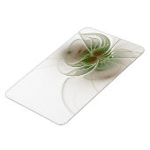 Soft and tenderderness Fraktal Fantasy Blume Magnet (Linke Seite)