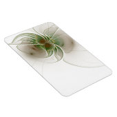 Soft and tenderderness Fraktal Fantasy Blume Magnet (Rechte Seite)