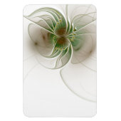 Soft and tenderderness Fraktal Fantasy Blume Magnet (Vertikal)