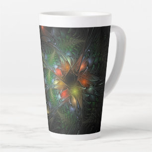 Soft and tenderderness Fraktal Fantasy Blume Milchtasse