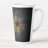 Soft and tenderderness Fraktal Fantasy Blume Milchtasse (Rechts)