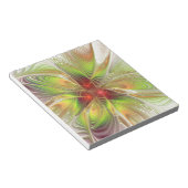 Soft and tenderderness Fraktal Fantasy Blume Notizblock (angewinkelt)