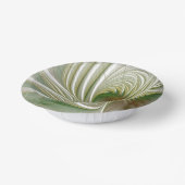 Soft and tenderderness Fraktal Fantasy Blume Pappteller (Gewinkelt)