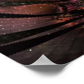 Soft and tenderderness Fraktal Fantasy Blume Poster (Ecke)