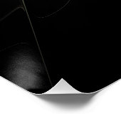 Soft and tenderderness Fraktal Fantasy Blume Poster (Ecke)