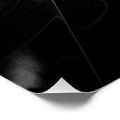 Soft and tenderderness Fraktal Fantasy Blume Poster (Ecke)