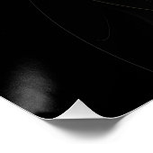 Soft and tenderderness Fraktal Fantasy Blume Poster (Ecke)