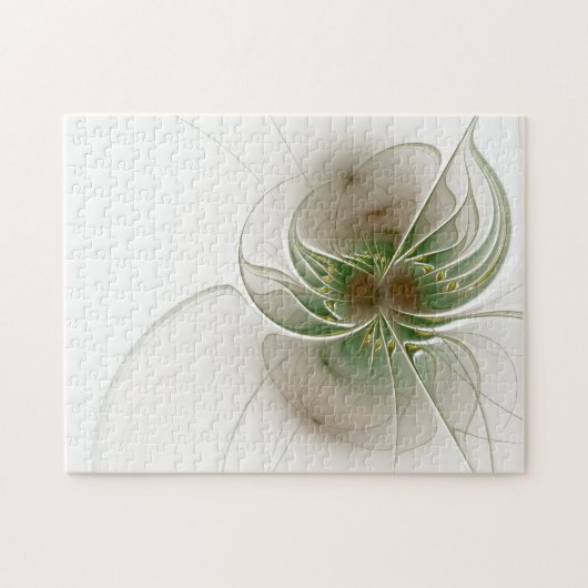 Soft and tenderderness Fraktal Fantasy Blume Puzzle (Horizontal)