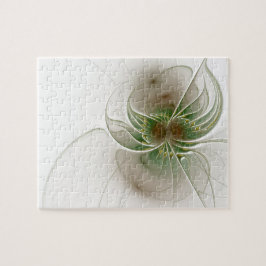 Soft and tenderderness Fraktal Fantasy Blume Puzzle