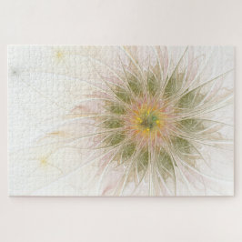 Soft and tenderderness Fraktal Fantasy Blume Puzzle