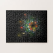 Soft and tenderderness Fraktal Fantasy Blume Puzzle (Horizontal)