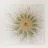 Soft and tenderderness Fraktal Fantasy Blume Puzzle (Horizontal)