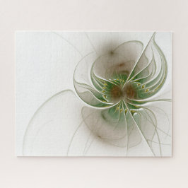 Soft and tenderderness Fraktal Fantasy Blume Puzzle