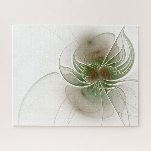 Soft and tenderderness Fraktal Fantasy Blume Puzzle (Horizontal)