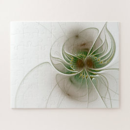 Soft and tenderderness Fraktal Fantasy Blume Puzzle