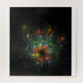 Soft and tenderderness Fraktal Fantasy Blume Puzzle (Horizontal)