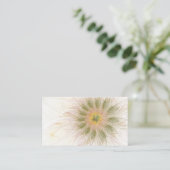 Soft and tenderderness Fraktal Fantasy Blume Rabattkarte (Stehend Vorderseite)