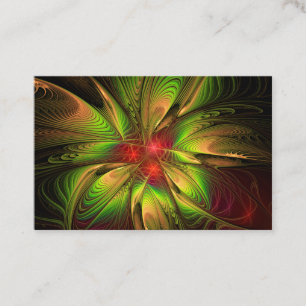 Soft and tenderderness Fraktal Fantasy Blume Rabattkarte