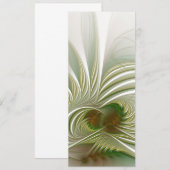 Soft and tenderderness Fraktal Fantasy Blume Save The Date (Vorne/Hinten)