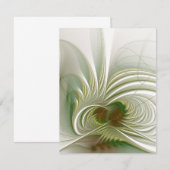 Soft and tenderderness Fraktal Fantasy Blume Save The Date (Vorne/Hinten)