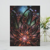 Soft and tenderderness Fraktal Fantasy Blume Save The Date (Stehend Vorderseite)