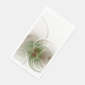 Soft and tenderderness Fraktal Fantasy Blume Serviette (Ecke)